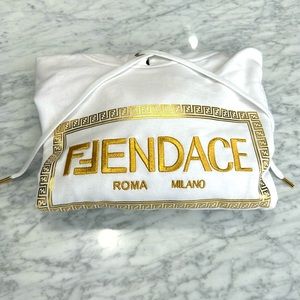 Versace & Fendi authentic - Fendace hoodie sweatshirt